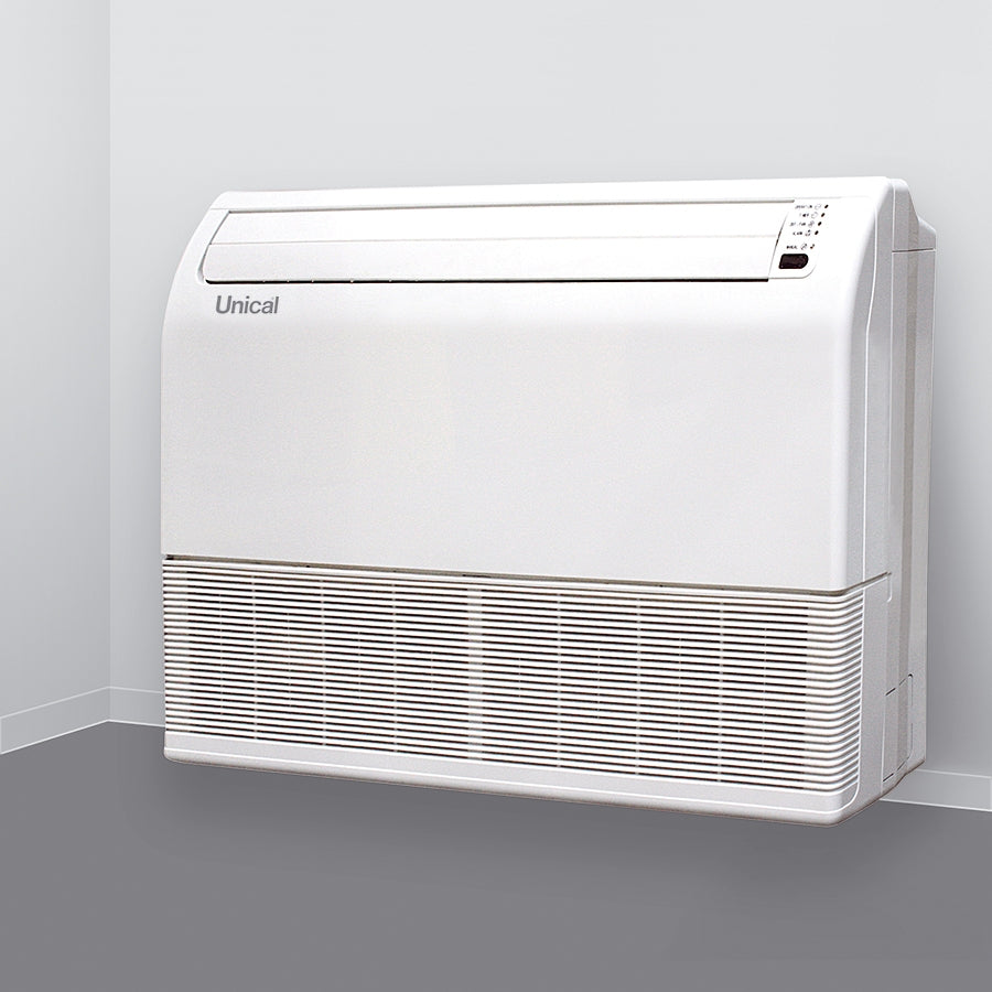 unical condizionatore climatizzatore unical pavimentosoffitto 30000 btu ps11 30h classe aa gas r 32 wi fi optional