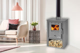 stufa a legna blist b1 9 kw nero antracite