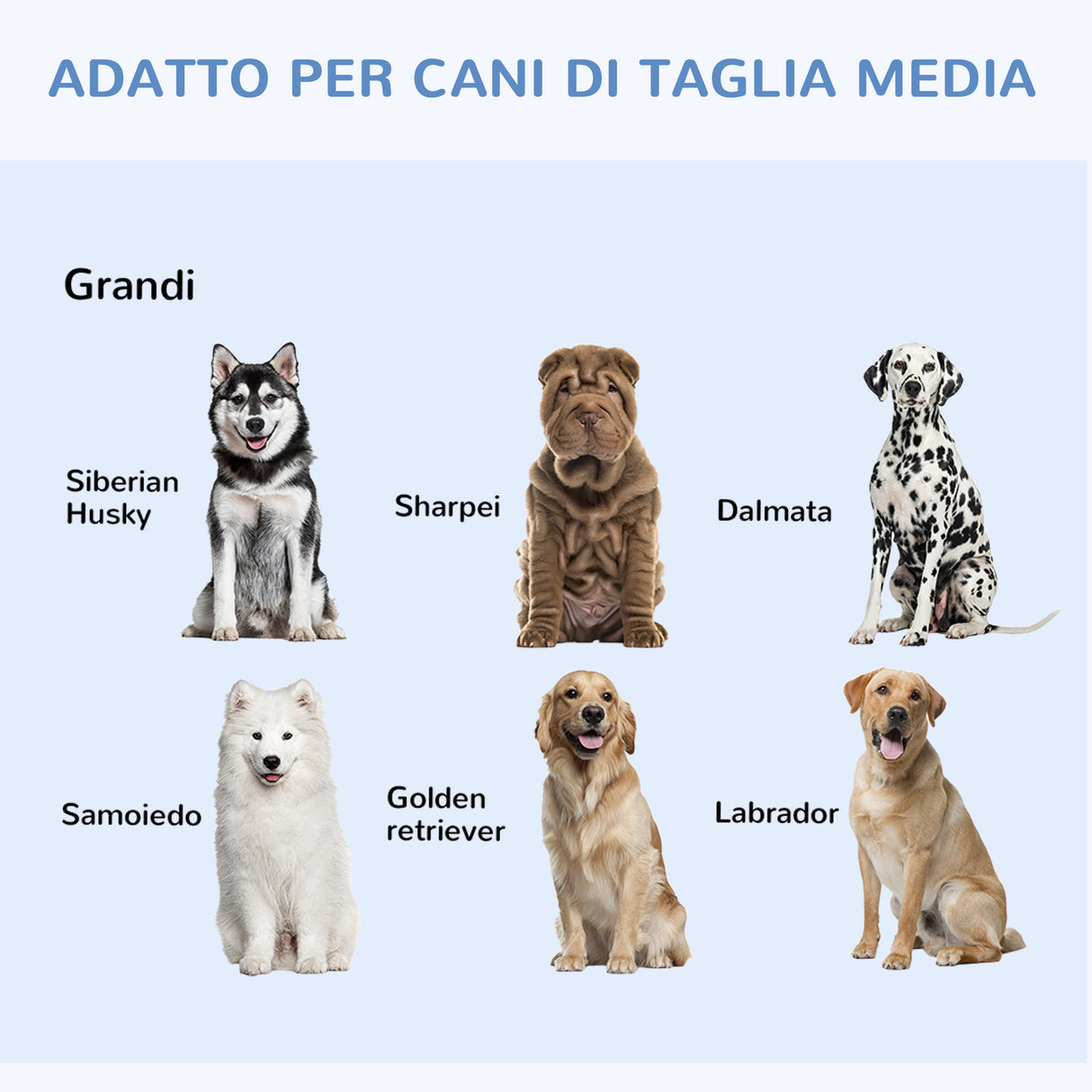 easycomfort easycomfort gabbia trasportino in acciaio per animali pieghevole nero 122x77x82cm