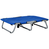 easycomfort easycomfort brandine pieghevoli per cani in tessto oxford blu 71x58x18cm