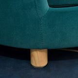 easycomfort easycomfort divano per cani imbottito con schienale e cuscino rimovibile cuccia per gatto da interno 65x64x37cm verde