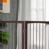 easycomfort easycomfort cancellino per cani e animali domestici a 3 sezioni divisorio di sicurezza pieghevole 160x1.2x76cm