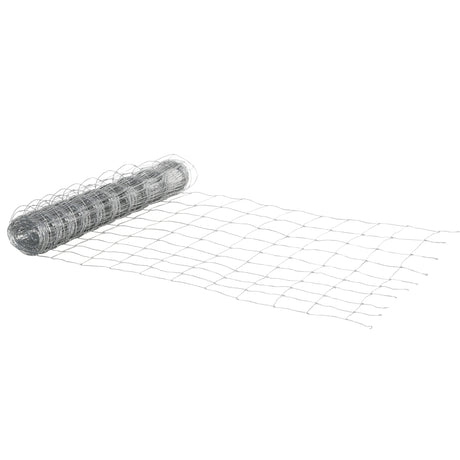 easycomfort rotolo di rete per recinzione metallica zincata da 26.1m altezza 1.2m argento