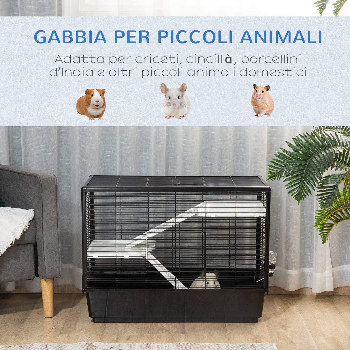 immagine-7-easycomfort-gabbia-per-porcellino-d-india-con-maniglia-serbatoio-d-acqua-rampa-e-piatto-80x48x58cm-nera