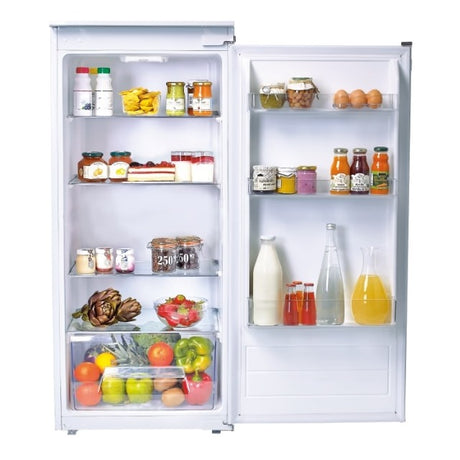 candy frigorifero monoporta a incasso candy cil 220 een 197 litri classe e a1221xl54xp545 statico ventilato bianco ean 8059019021010
