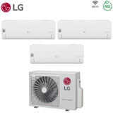 Klimaanlage LG Trial-Split Inverter Serie LIBERO SMART 9+9+12 mit MU3R21 R-32 WLAN integriert 9000+9000+12000
