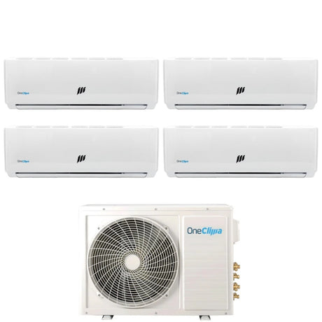 oneclima condizionatore oneclima quadri split inverter serie pro 12121212 con mlt42x5y24 r 32 wi fi optional 12000120001200012000