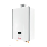 scaldabagno a gas rinnai modello infinity 14i codice reu a1420ffu ng metano completo di kit scarico fumi