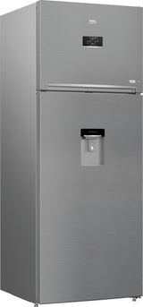 beko frigorifero doppia porta beko rdne455e40dxbn 406 litri classe e a185xl70xp655 compressore prosmart inverter argento ean 8690842621956