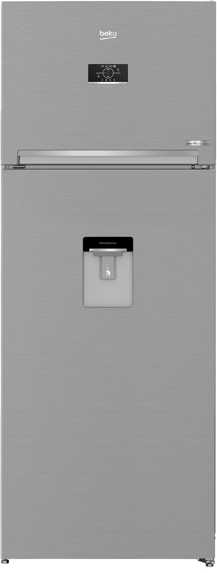 beko frigorifero doppia porta beko rdne455e40dxbn 406 litri classe e a185xl70xp655 compressore prosmart inverter argento ean 8690842621956