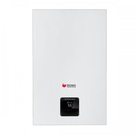area occasioni caldaia a gas hermann saunier duval thematek condens 28 as 1 kw metano o gpl completa di kit fumi novita