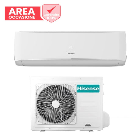 area occasioni climatizzatore condizionatore hisense inverter serie halo 12000 btu cbyr1203g r 32 wi fi a a
