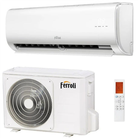 area occasioni climatizzatore condizionatore inverter ferroli ambra s 12000 btu r 32 wi fi integrato novita 34008