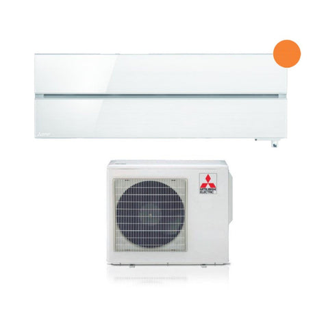 area occasioni climatizzatore condizionatore mitsubishi electric inverter serie kirigamine style 9000 btu msz ln25vgv pearl white r 32 wi fi integrato classe a___ bianco perla