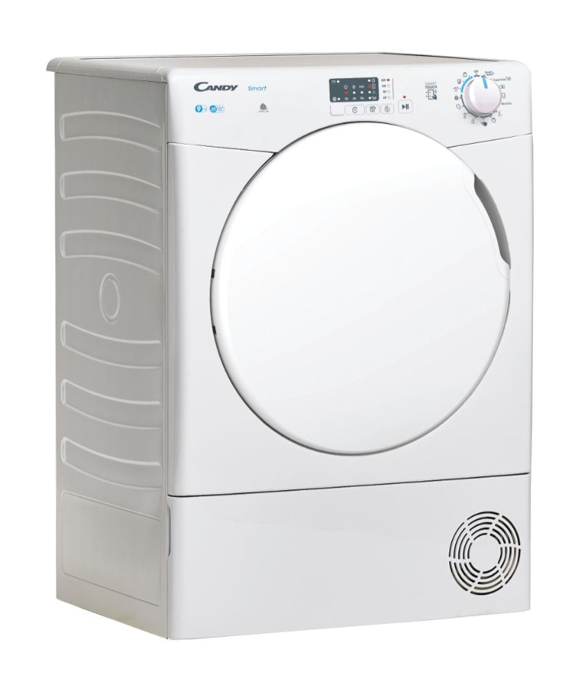 asciugatrice a condensazione candy cse c9lf s 9 kg nfc classe energetica b