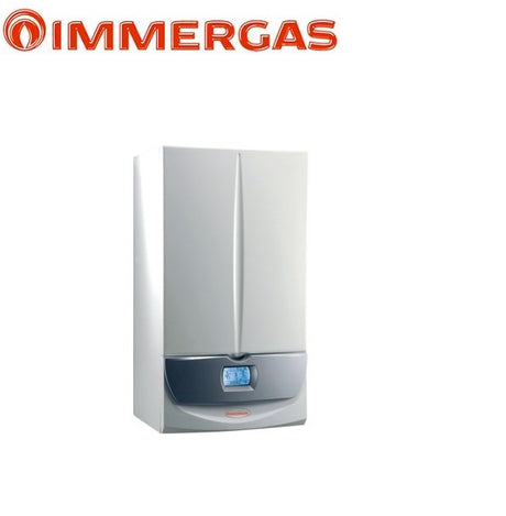 caldaia a gas immergas victrix superior 26 kw a condensazione completa di kit per scarico fumi metano new erp