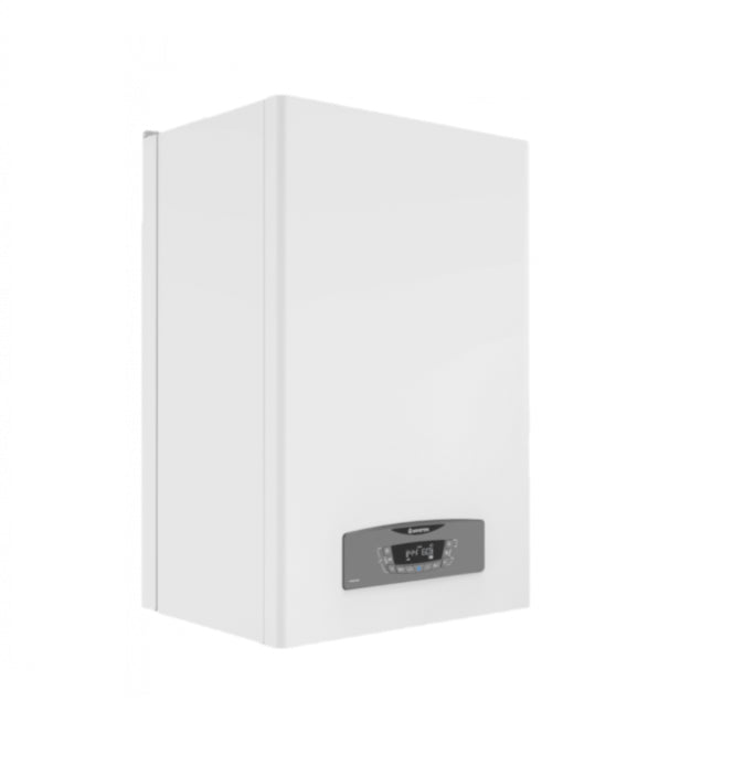 caldaia ariston a condensazione clas b one 35 kw metano o gpl accumulo 40 lt completa di kit scarico fumi cod. 3301212