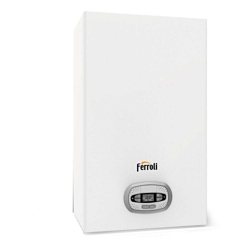 caldaia ferroli bluehelix tech rrt 24c a condesazione metano o gpl completa di kit scarico fumi low nox new copia