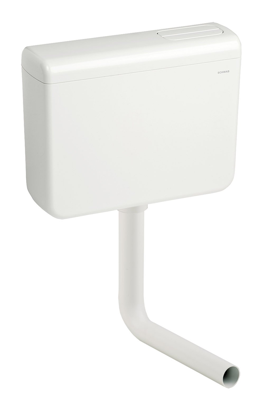 cassetta di scarico esterna schwab iris duo cod. 641521 per installazioni a parete