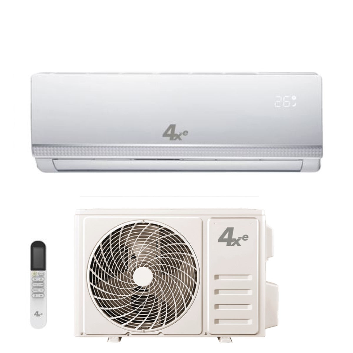 climatizzatore condizionatore 4xe inverter serie white 24000 btu white124_ r 32 wi fi optional classe a__ a_