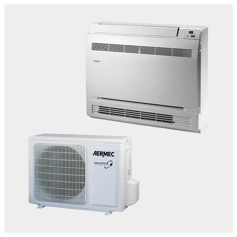 climatizzatore condizionatore aermec console inverter serie ck 12000 btu ck361fs wi fi integrato a__