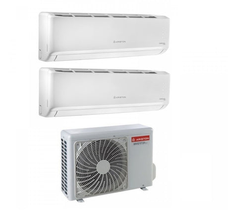 climatizzatore condizionatore ariston dual split inverter serie alys plus 12_12 con dual 50 xd0 o r 32 wi fi optional 12000_12000 new 2018