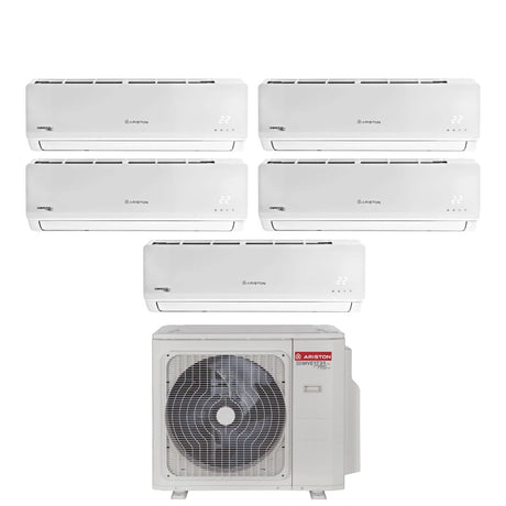 climatizzatore condizionatore ariston penta split inverter serie prios 9+9+9+9+9 con penta 121 xd0c o r 32 wi fi optional 9000+9000+9000+9000+9000
