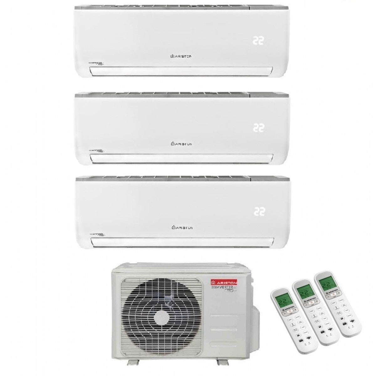 climatizzatore condizionatore ariston trial split inverter serie nevis 12_12_12 con trial 80 xd0b o 12000_12000_12000