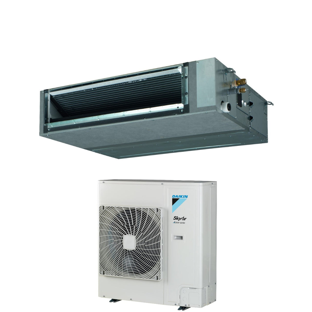 climatizzatore condizionatore daikin bluevolution canalizzato canalizzabile media prevalenza 48000 btu fba140a _ rzasg140mv1 monofase r 32 wi fi optional