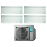 climatizzatore condizionatore daikin bluevolution quadri split inverter serie stylish white 9_9_9_12 con 4mxm68m r 32 wi fi 9000_9000_9000_12000 bianco new 2018 5294