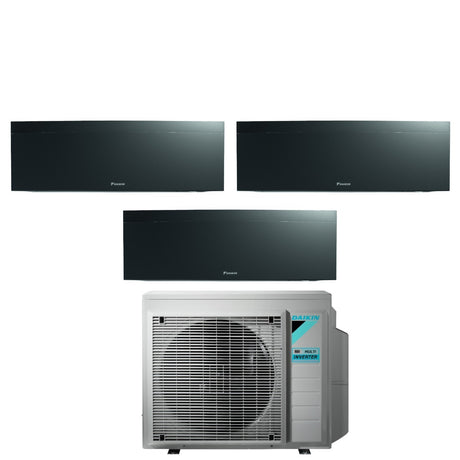 climatizzatore condizionatore daikin bluevolution trial split inverter serie emura black iii 7_7_7 con 3mxm68n r 32 wi fi integrato 7000_7000_7000 colore nero garanzia italiana