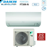 climatizzatore condizionatore daikin inverter serie perfera 12000 btu ftxm35n r 32 a___ wi fi integrato novita
