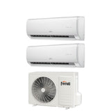 climatizzatore condizionatore dual split inverter ferroli giada m 9000_12000 btu con 18 2 wi fi integrato alexa e google home 9_12 novita