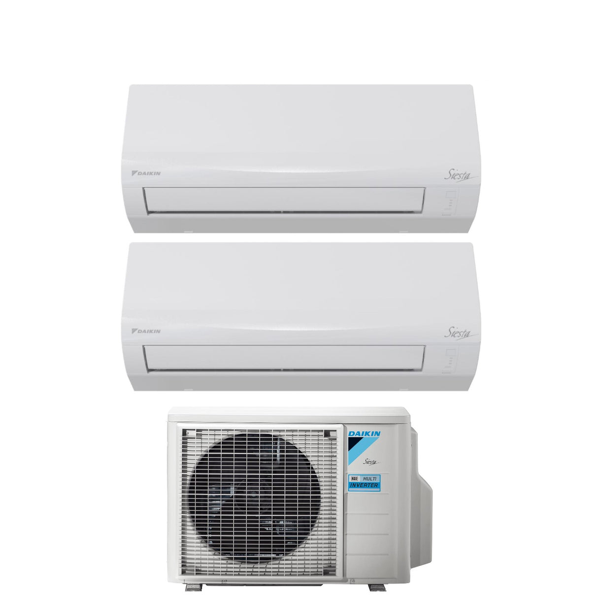 climatizzatore condizionatore dual split inverter r 32 serie sensira 12000_12000 btu 2amxf50a wi fi optional 12_12 novita