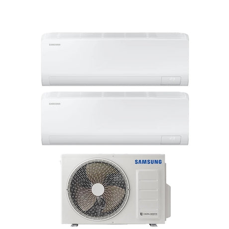 climatizzatore condizionatore dual split inverter samsung serie cebu 7000_12000 btu con aj040txj2kg a___ wi fi 7_12 novita