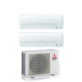 climatizzatore condizionatore dual split mitsubishi electric serie smart msz hr 12000_12000 con mxz 2ha50vf wi fi optional 12_12 r 32 novita