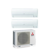 climatizzatore condizionatore dual split mitsubishi electric serie smart msz hr 9000_12000 con mxz 2ha40vf wi fi optional 9_12 r 32 novita