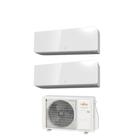 climatizzatore condizionatore fujitsu dual split inverter serie kg 9_9 con aohg14kbta2 r 32 wi fi optional 9000_9000
