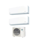 climatizzatore condizionatore fujitsu dual split inverter serie kg 9_9 con aoyg18kbta2 r 32 wi fi integrato 9000_9000