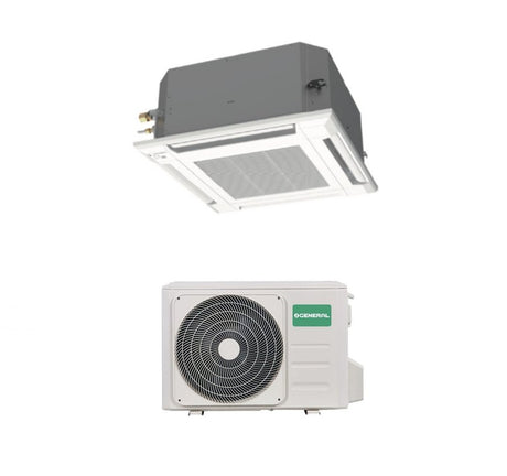 climatizzatore condizionatore fujitsu general cassetta 4 vie inverter 24000 btu auxg24kvla e
