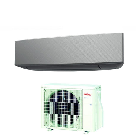 climatizzatore condizionatore fujitsu inverter serie ke silver 12000 btu asyg12ketf r 32 wi fi integrato 3ngf87260 colore argento classe a__ a_