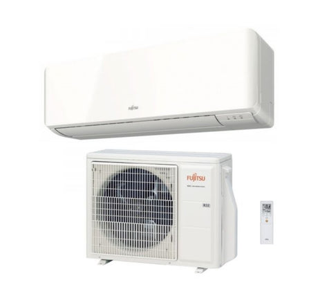 climatizzatore condizionatore fujitsu inverter serie km modello large 24000 btu asyg24kmte r 32 3ngf7085 wi fi optional classe a++ a+