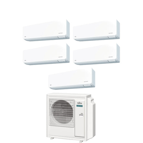 climatizzatore condizionatore fujitsu penta split inverter serie kg 9_9_9_12_14 con aoyg36kbta5 r 32 wi fi integrato 9000_9000_9000_12000_14000
