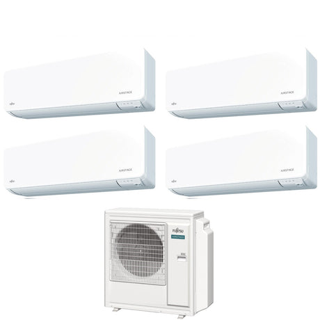 climatizzatore condizionatore fujitsu quadri split inverter serie kg 7_7_7_12 con aoyg30kbta4 r 32 wi fi integrato 7000_7000_7000_12000