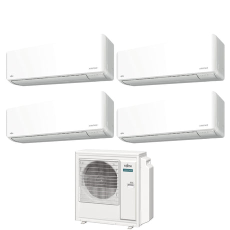climatizzatore condizionatore fujitsu quadri split inverter serie km 7_7_12_12 con aoyg30kbta4 r 32 wi fi integrato 7000_7000_12000_12000