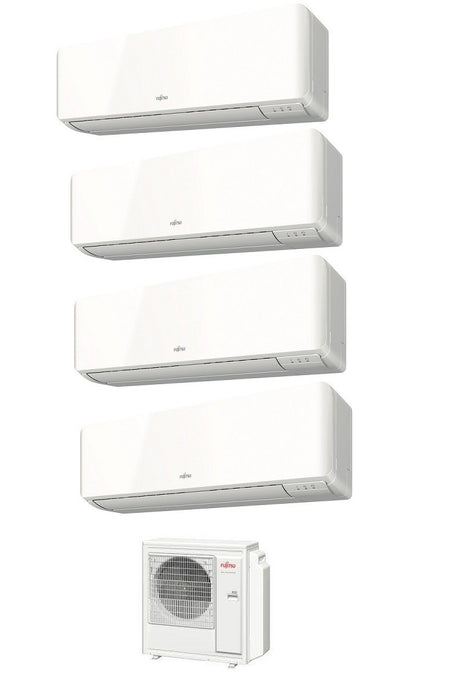 climatizzatore condizionatore fujitsu quadri split inverter serie km 7_7_7_12 con aoyg30kbta4 r 32 wi fi optional 7000_7000_7000_12000 novita 16645