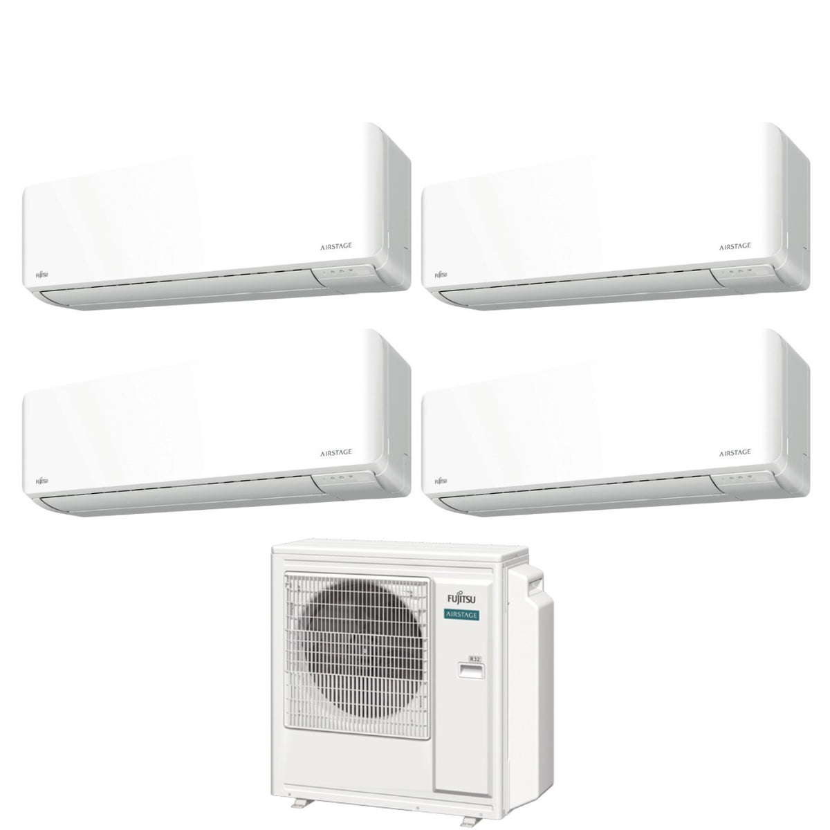 climatizzatore condizionatore fujitsu quadri split inverter serie km 7_7_7_7 con aoyg30kbta4 r 32 wi fi integrato 7000_7000_7000_7000