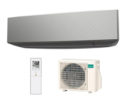 climatizzatore condizionatore general fujitsu inverter serie design silver ketf b 7000 btu ashg07ketf b r 32 wi fi integrato a++ a+ silver