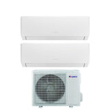 climatizzatore condizionatore gree dual split inverter serie pular 7_9 con gwhd 18 nk6oo r 32 wi fi integrato 7000_9000