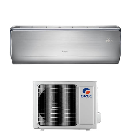 climatizzatore condizionatore gree inverter serie u crown 9000 btu gwh09ub k6dna4a r 32 wi fi integrato novita
